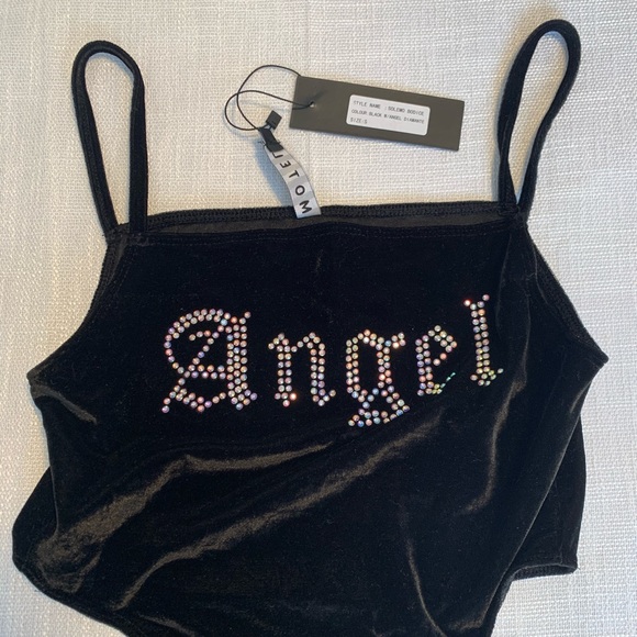 Motel Angel Velvet Body Suit - Picture 6 of 6